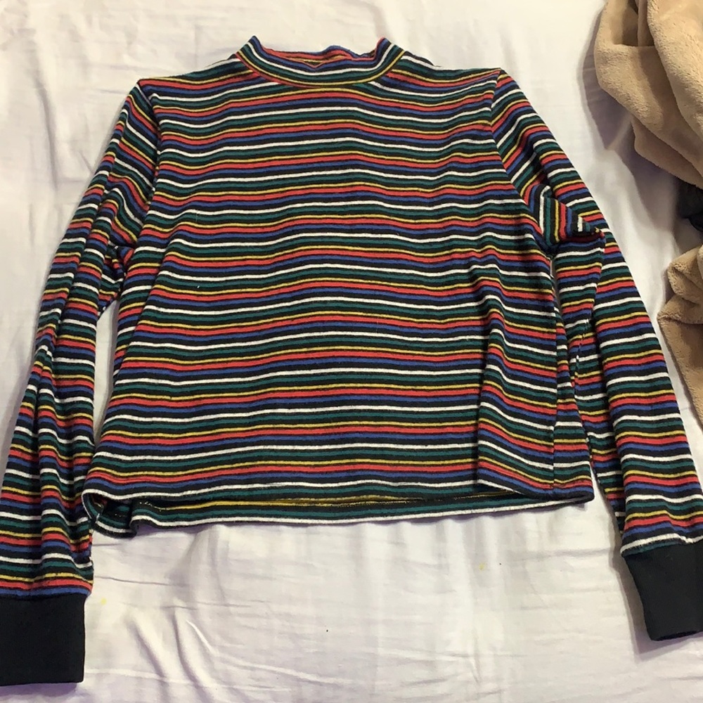 Eyeshadow Striped Sweater